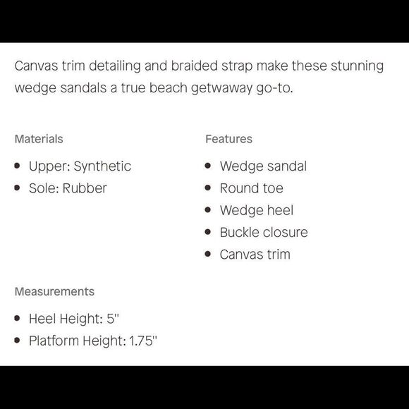 ALDO Wedge Sandals in White NEVER WORN-Size 8 - Picture 10 of 13